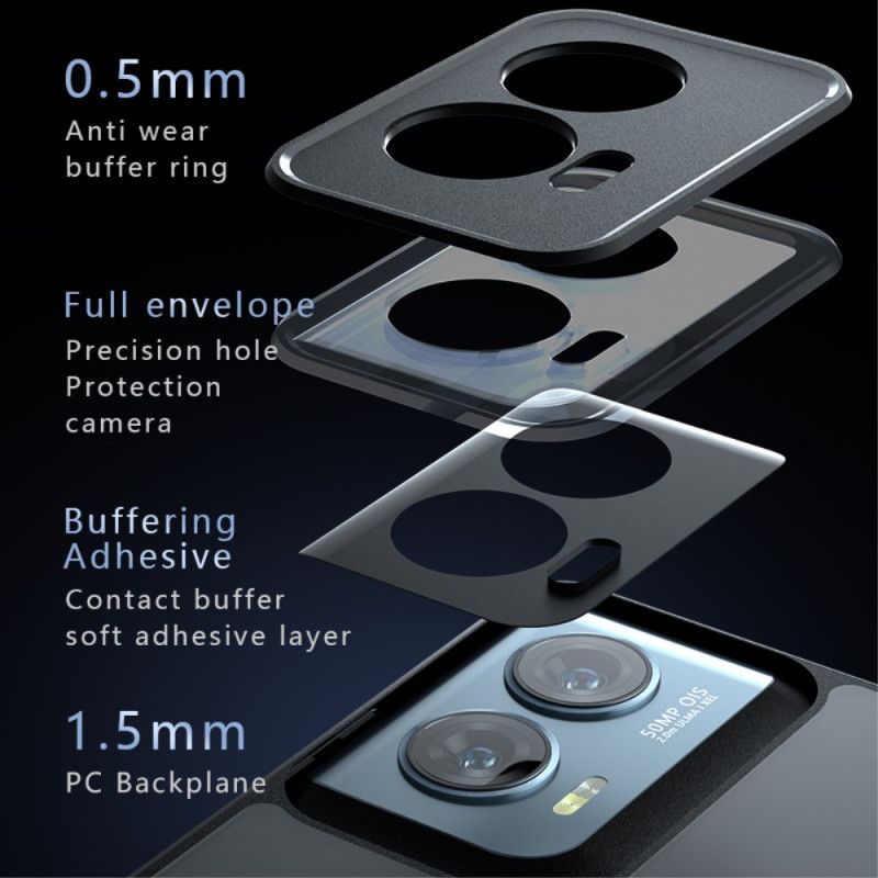 Kryt Na Motorola Edge 50 Fusion Čierna Priehľadná