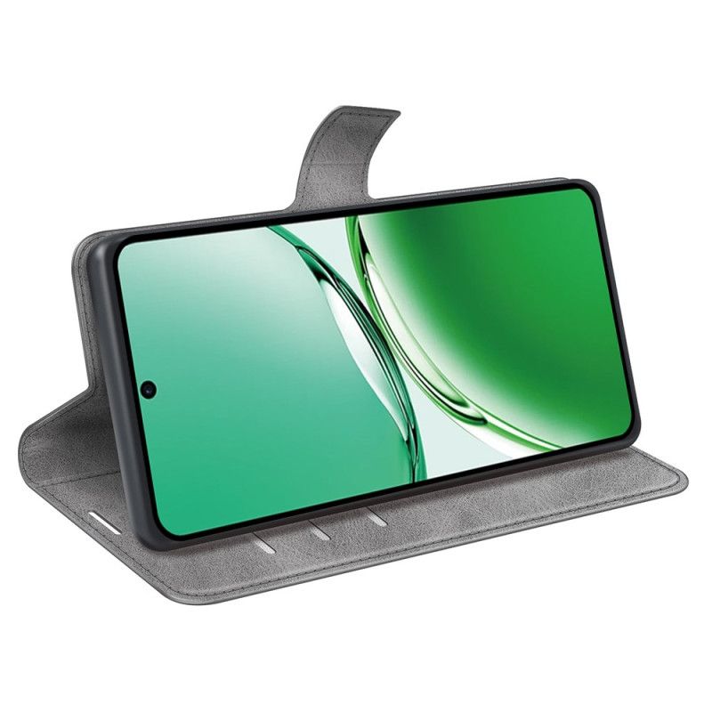Puzdro Na Oppo Reno 12f 5g Kožený Štýl