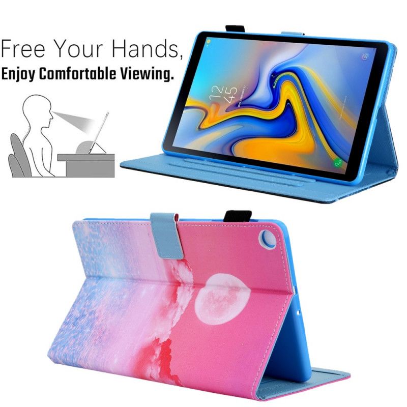 Peňaženkový Kryt Samsung Galaxy Tab A8 (2021) Krajina Snov