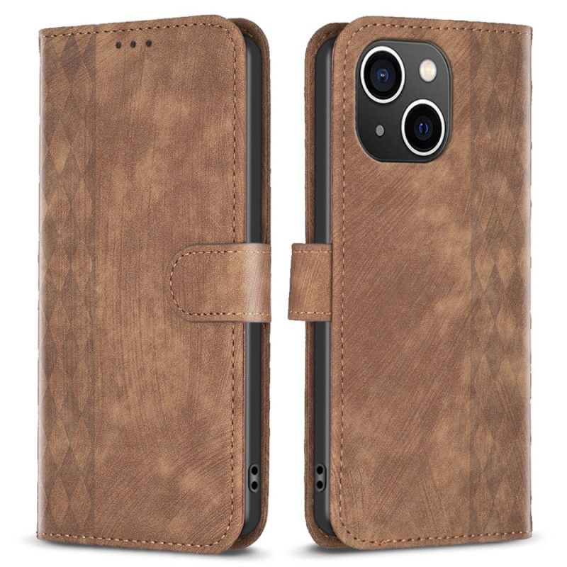Flipové Puzdro iPhone 15 Plus Vintage Štýl