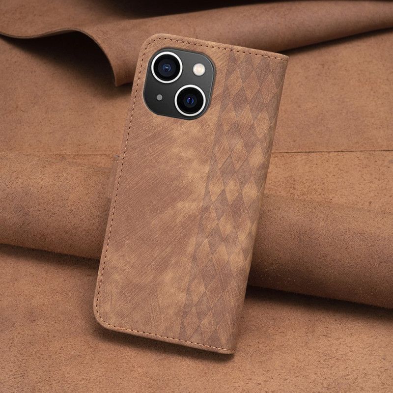 Flipové Puzdro iPhone 15 Plus Vintage Štýl