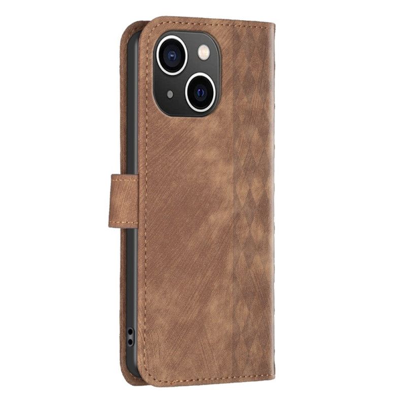Flipové Puzdro iPhone 15 Plus Vintage Štýl