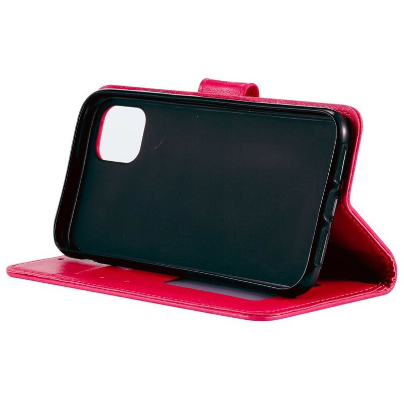 Flipové Puzdro iPhone 13 Pro Max Slnečná Mandala