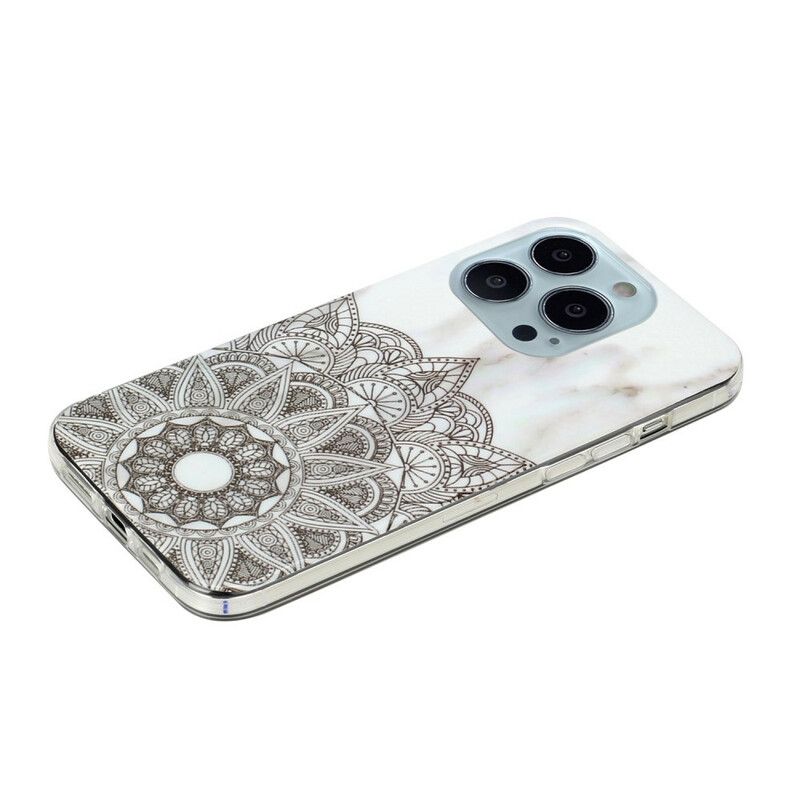 Kryt iPhone 13 Pro Max Mramorovaná Mandala