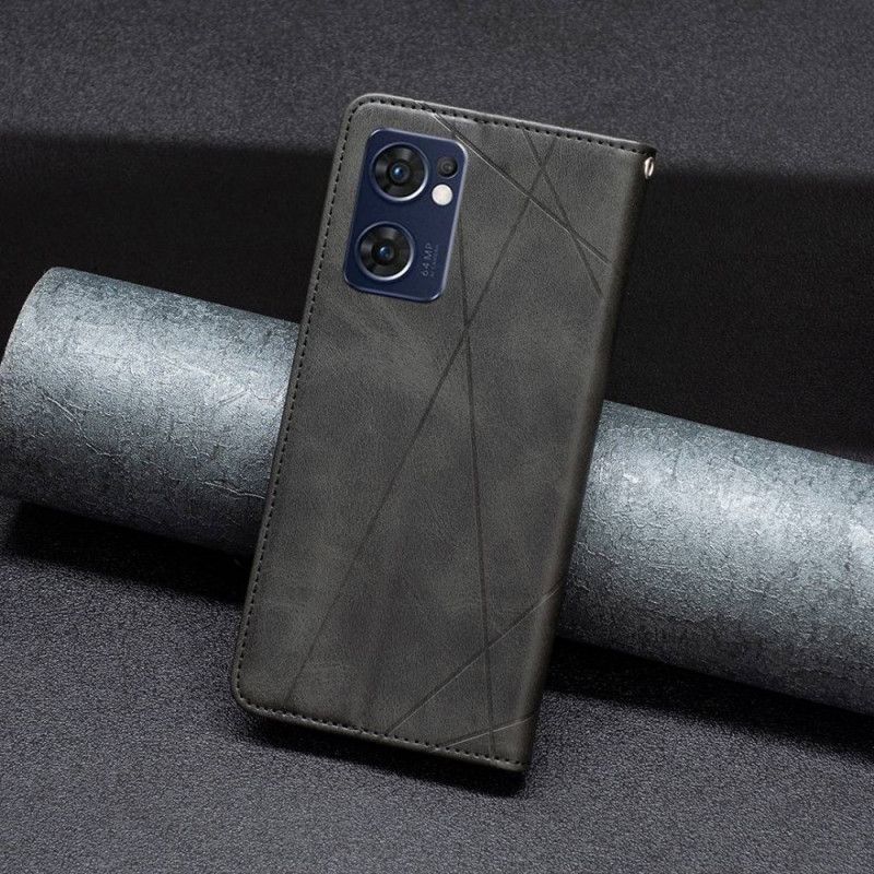 Flipové Puzdro Oppo Find X5 Lite Kožené Puzdro Diamanty