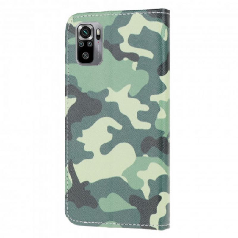 Flipové Puzdro Xiaomi Redmi Note 10 / 10S Kamufláž