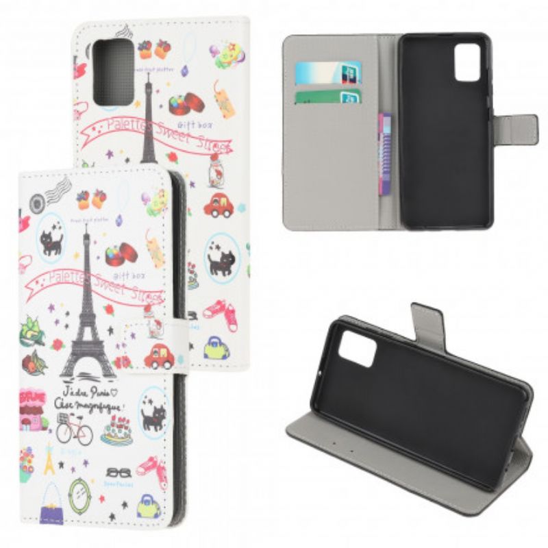 Flipové Puzdro Xiaomi Redmi Note 10 / 10S Milujem Paríž