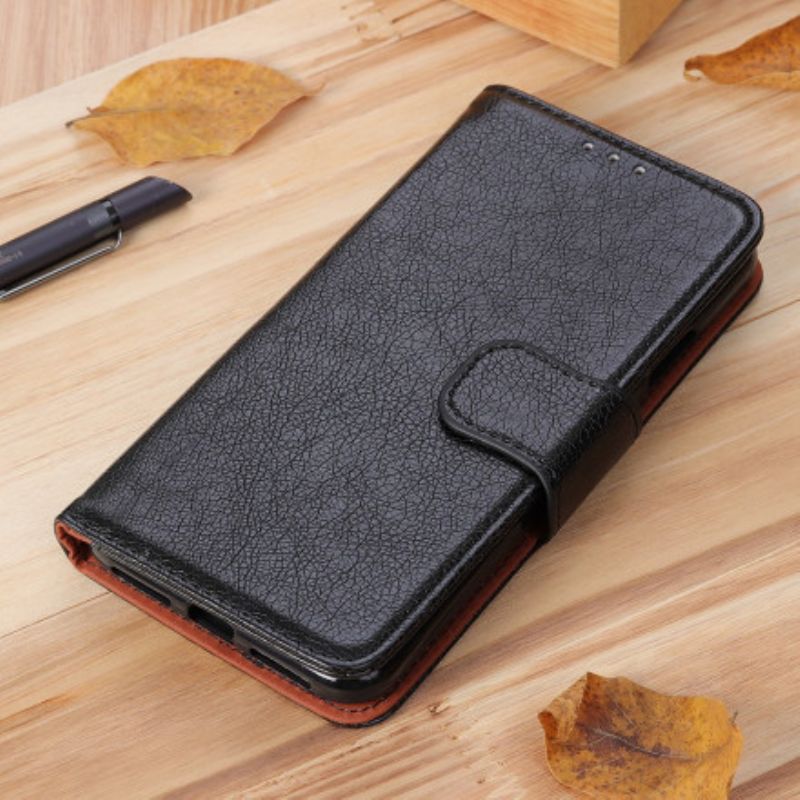 Kožené Puzdro Xiaomi Redmi Note 10 / 10S Delená Koža Nappa