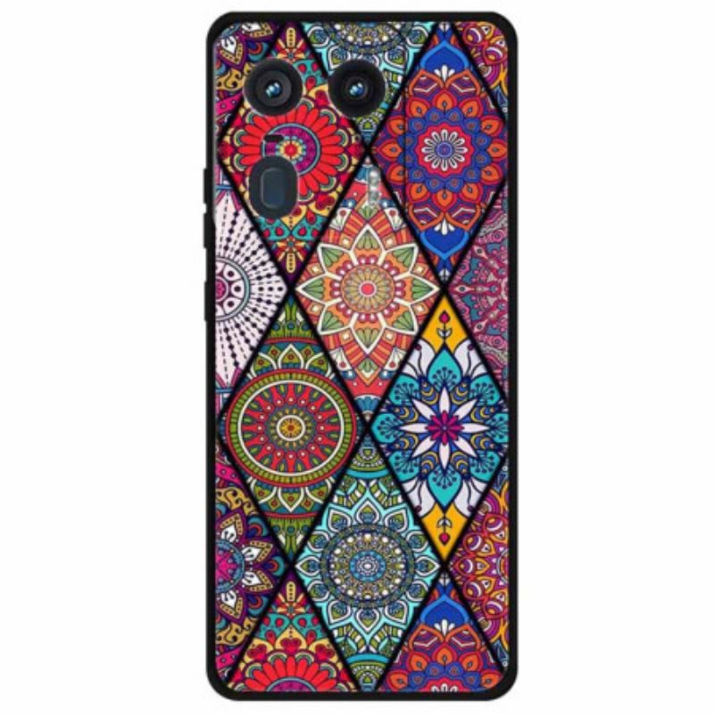 Kryt Motorola Edge 50 Ultra Kvety Mandaly