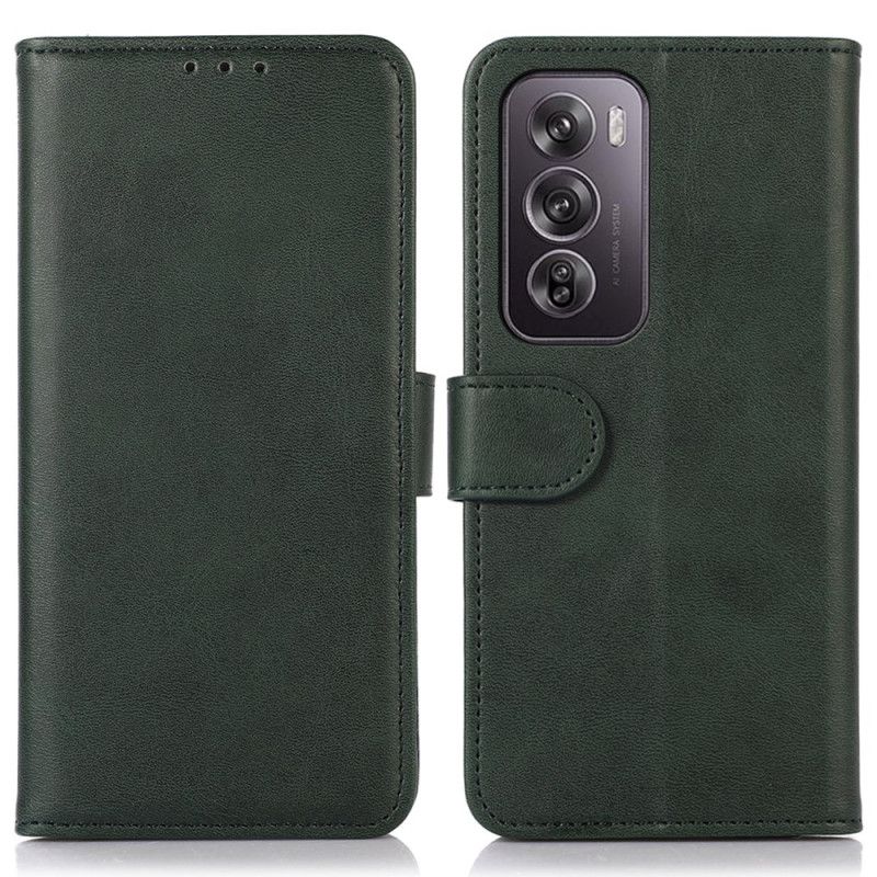 Kožené Puzdro Oppo Reno 12 Pro 5g Kryt Na Mobil Kožený Efekt