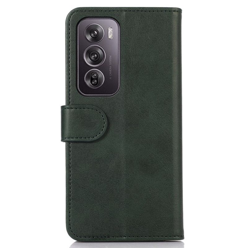 Kožené Puzdro Oppo Reno 12 Pro 5g Kryt Na Mobil Kožený Efekt