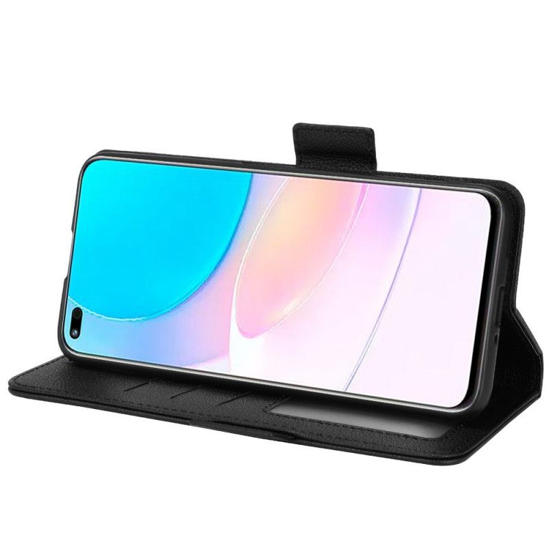 Flipové Puzdro Huawei Nova 8i Kožené Puzdro Klapka Double Litchi Nové Farby