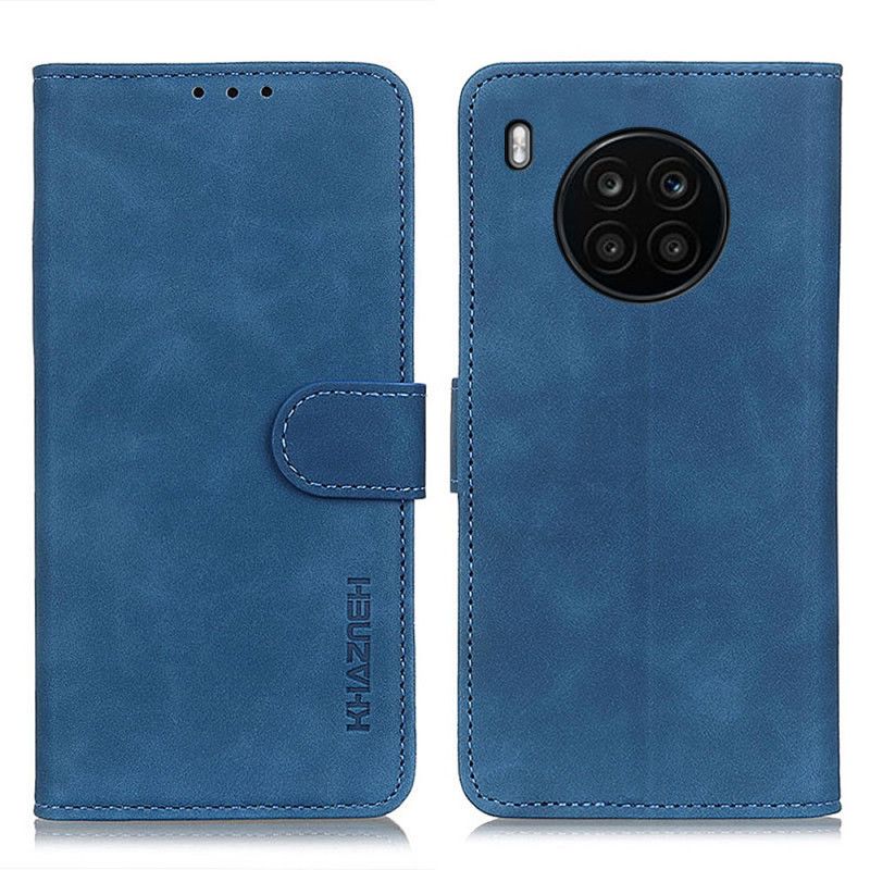 Kožené Puzdro Huawei Nova 8i Khazneh Vintage Kožený Efekt