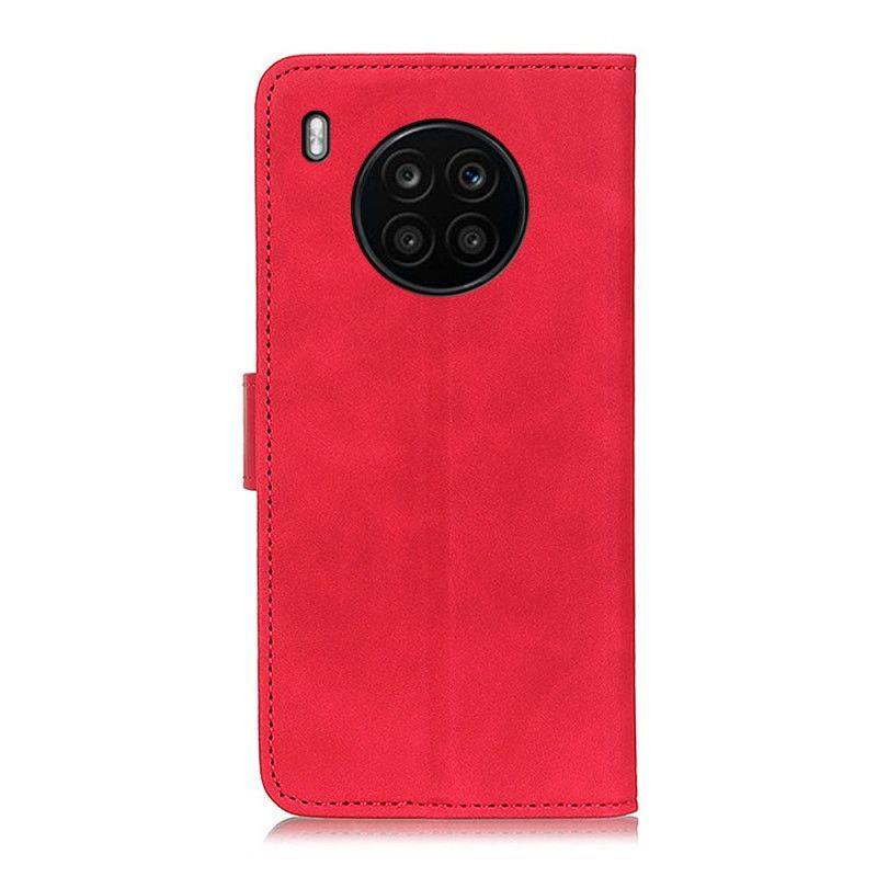 Kožené Puzdro Huawei Nova 8i Khazneh Vintage Kožený Efekt