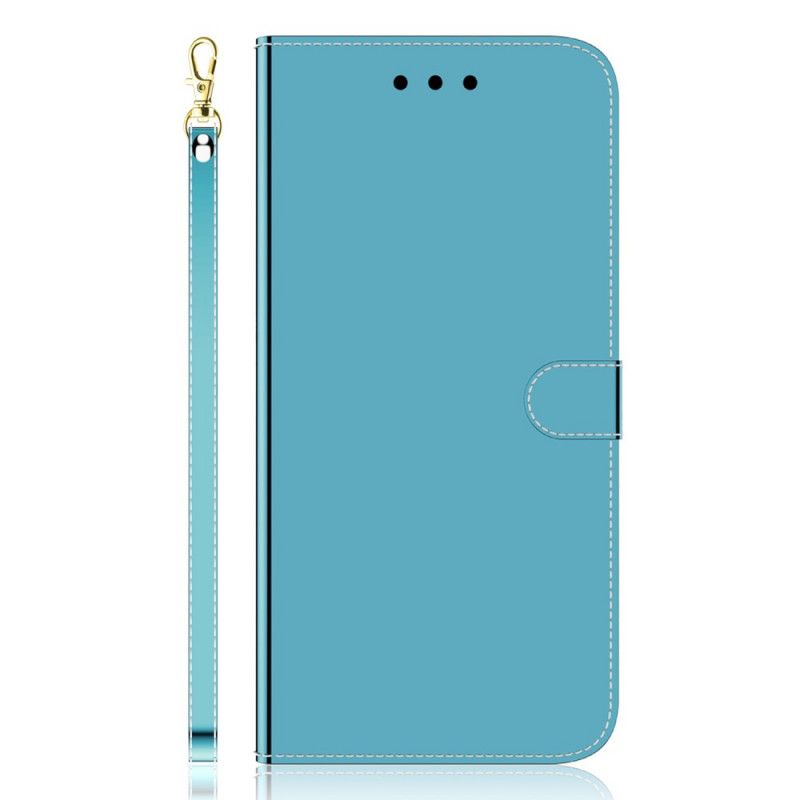 Kožené Puzdro Huawei Nova 8i Kryt Na Zrkadlo Z Umelej Kože