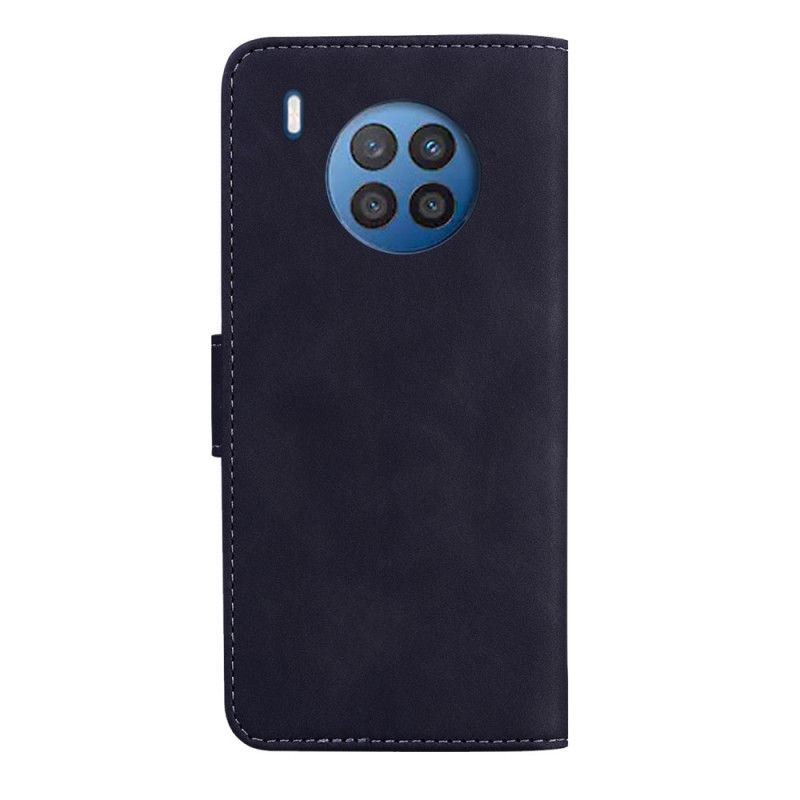 Kožené Puzdro Huawei Nova 8i Skin-touch Butterfly