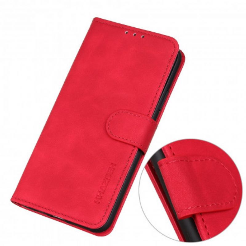 Kožené Puzdro Vivo Y21s Matná Vintage Leather Effect Khazneh