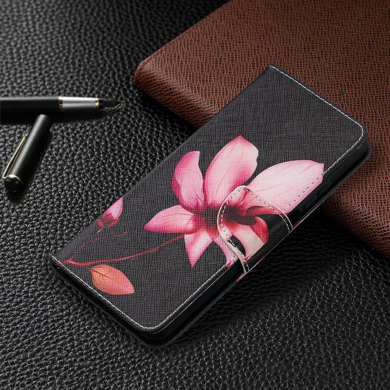 Flipové Puzdro Xiaomi Redmi Note 9 Pro 5G Ružový Kvet