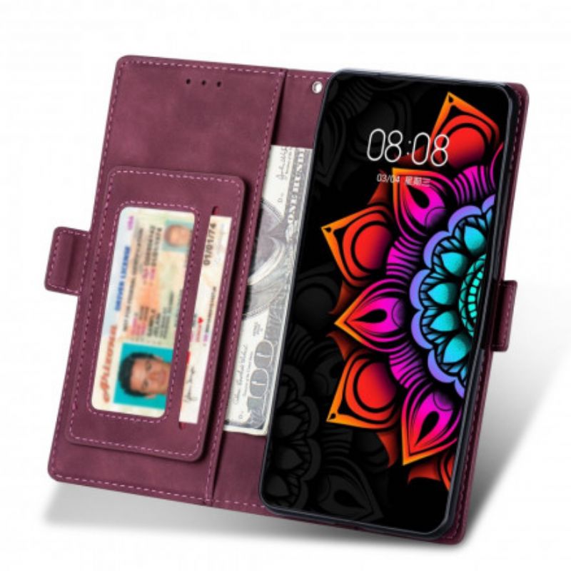 Peňaženkový Kryt Xiaomi Redmi Note 9 Pro 5G Strappy Mandala