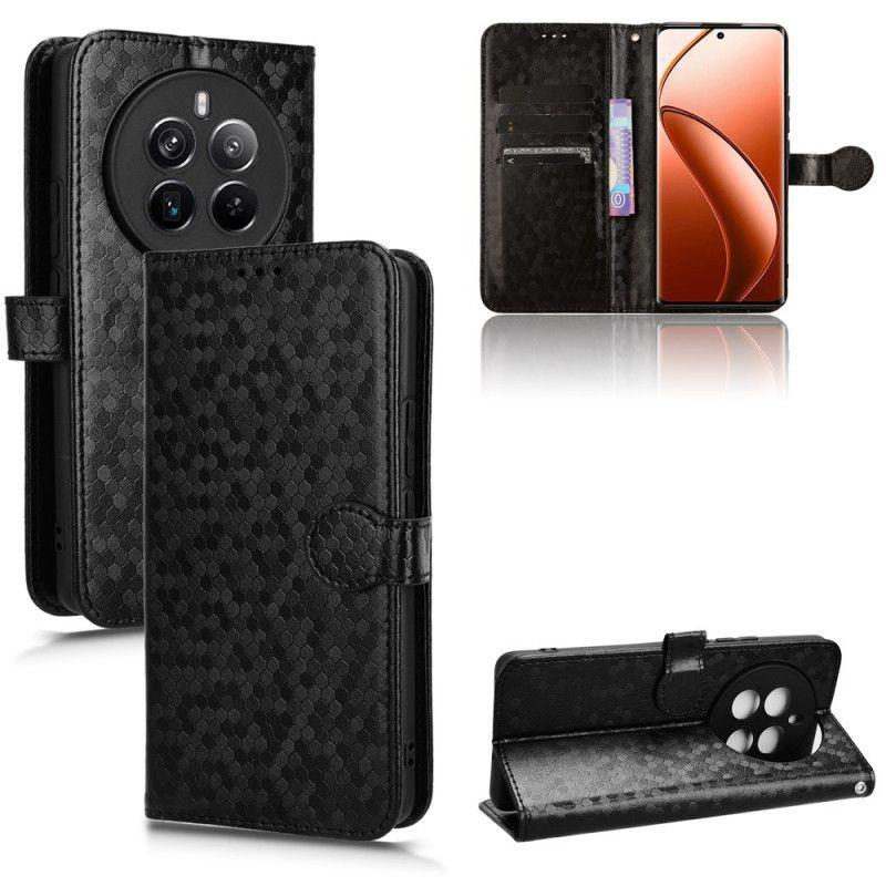 Puzdro Realme 12 Plus 5g Lesklé Bodky S Remienkom