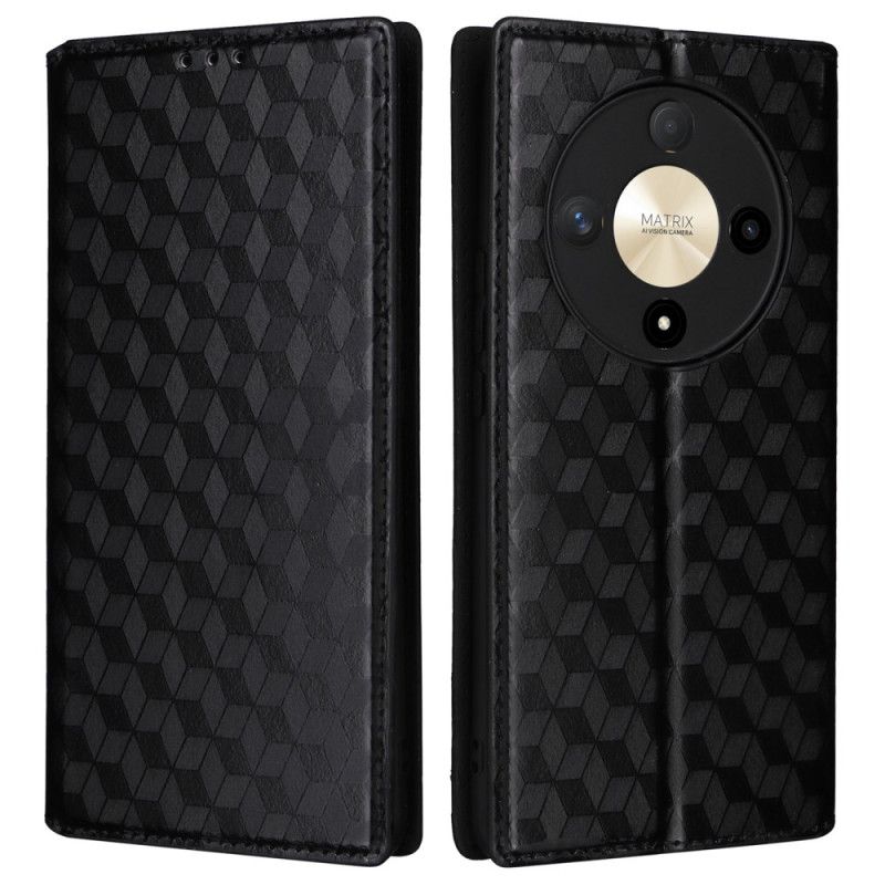 Kožené Puzdro Honor X9b / Magic 6 Lite 3d Diamanty
