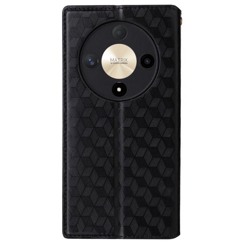 Kožené Puzdro Honor X9b / Magic 6 Lite 3d Diamanty