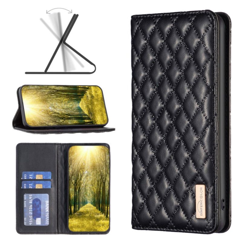 Kožené Puzdro Honor X9b / Magic 6 Lite Prešívaná Binfen Farba