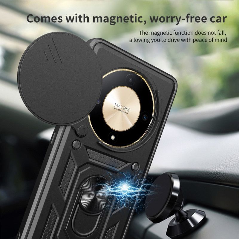 Kryt Honor X9b / Magic 6 Lite Kryt Na Mobil Posuvný Ochranný A Podporný Krúžok Objektívu