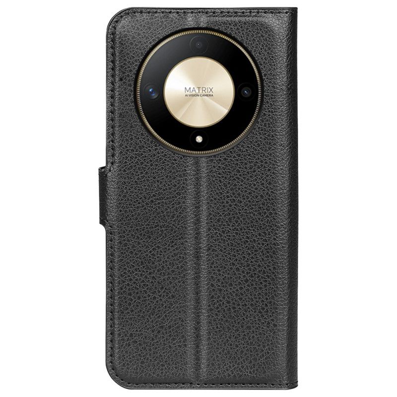 Puzdro Honor X9b / Magic 6 Lite Klasická Imitácia Kože Litchi