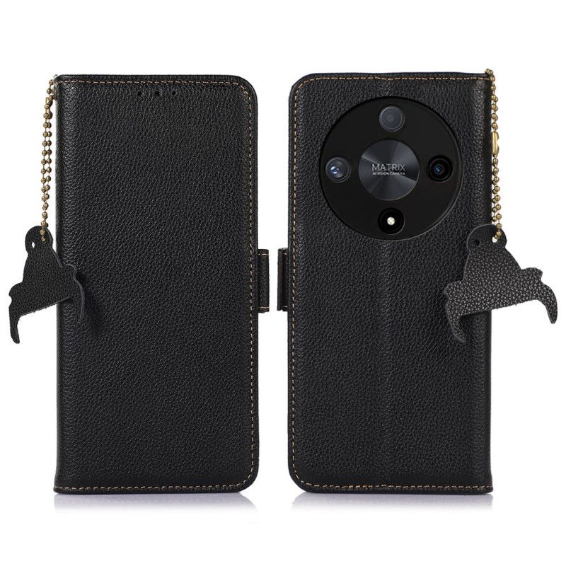 Puzdro Honor X9b / Magic 6 Lite Kožené Rfid Blokovanie