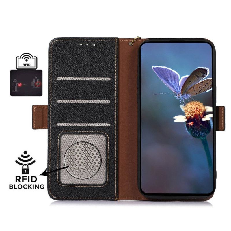 Puzdro Honor X9b / Magic 6 Lite Kožené Rfid Blokovanie
