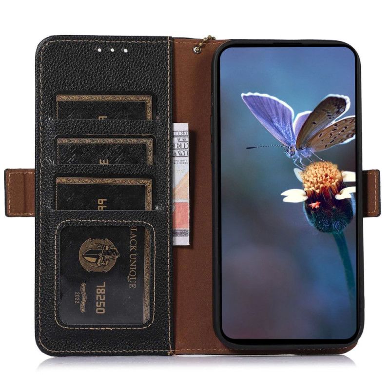 Puzdro Honor X9b / Magic 6 Lite Kožené Rfid Blokovanie