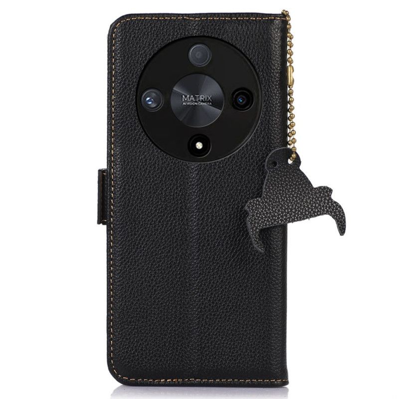 Puzdro Honor X9b / Magic 6 Lite Kožené Rfid Blokovanie