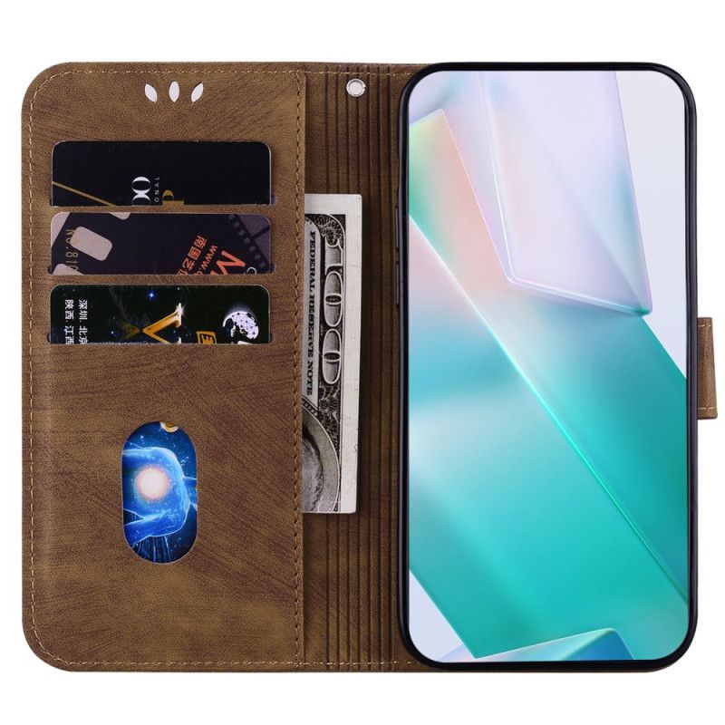 Puzdro Na Honor X9b / Magic 6 Lite Tlačený Vzor Tigra
