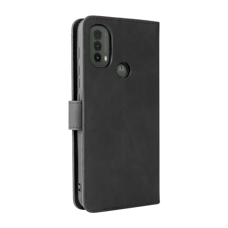 Peňaženkový Kryt Moto E40 / E30 / E20 Dotyk Pokožky