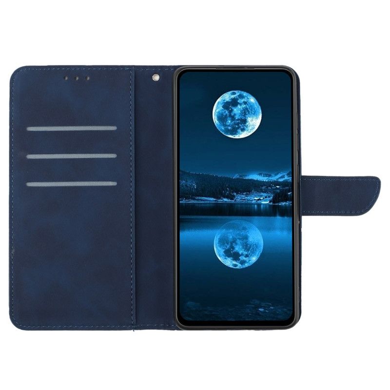 Kožené Puzdro Xiaomi 14t Čiara A Nakreslená