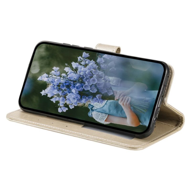 Kožené Puzdro Xiaomi 14t Kryt Na Mobil Mandala Sun