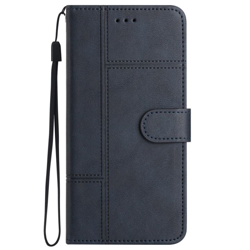 Kožené Puzdro Xiaomi 14t Kryt Na Mobil Riadky