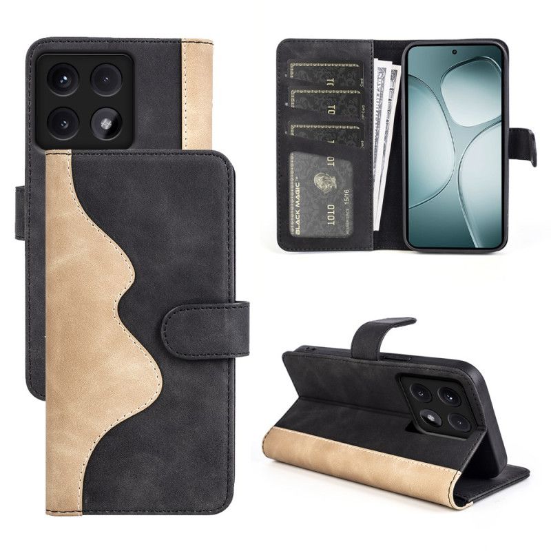 Puzdro Na Xiaomi 14t Dvojfarebný Dizajn
