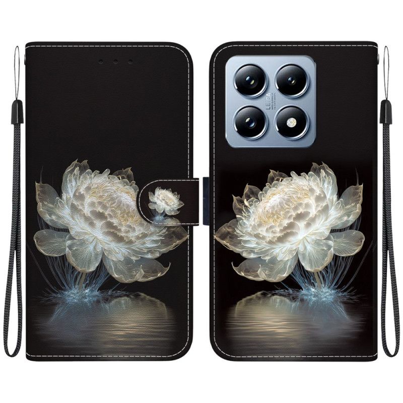 Puzdro Xiaomi 14t Krištáľová Pivónia