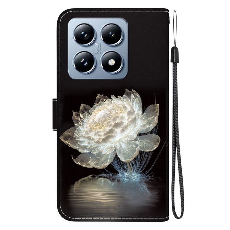 Puzdro Xiaomi 14t Krištáľová Pivónia