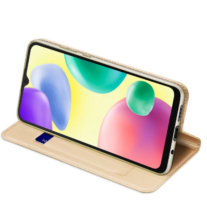 Flipové Puzdro Xiaomi Redmi 10A Kožené Puzdro Séria Skin-pro Dux Ducis