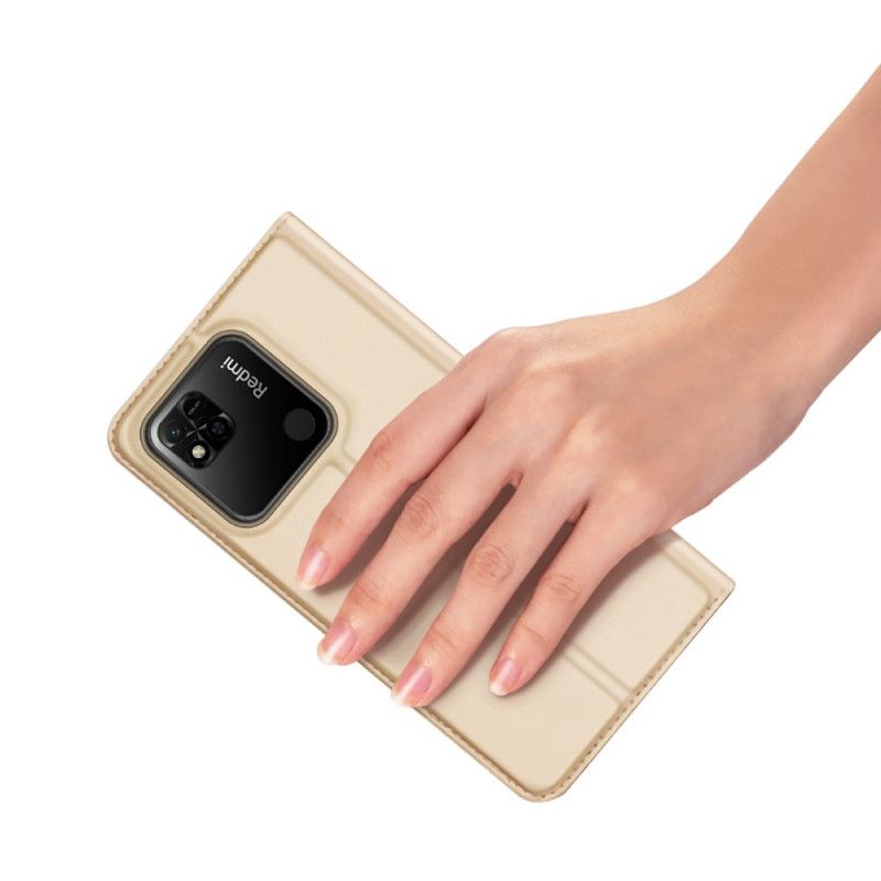 Flipové Puzdro Xiaomi Redmi 10A Kožené Puzdro Séria Skin-pro Dux Ducis
