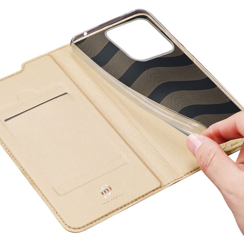 Flipové Puzdro Xiaomi Redmi 10A Kožené Puzdro Séria Skin-pro Dux Ducis