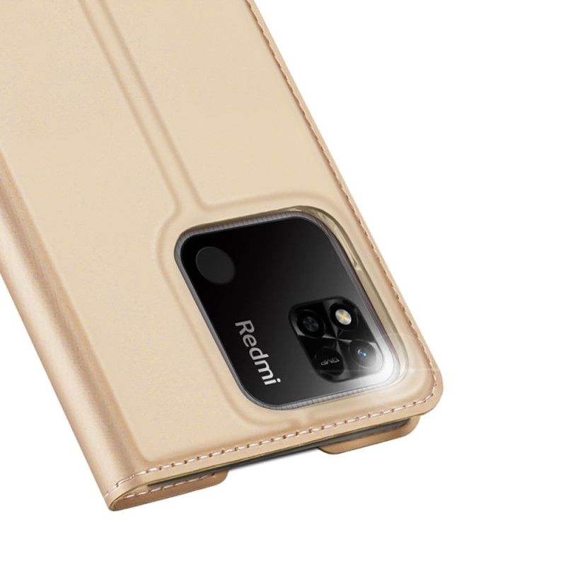 Flipové Puzdro Xiaomi Redmi 10A Kožené Puzdro Séria Skin-pro Dux Ducis