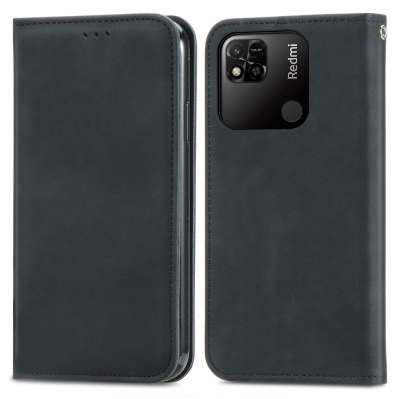Flipové Puzdro Xiaomi Redmi 10A Kožené Puzdro Vintage Séria