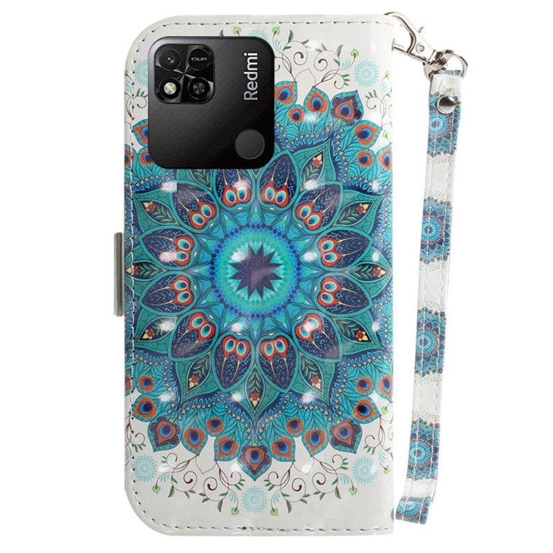 Kožené Puzdro Xiaomi Redmi 10A Strappy Mandala
