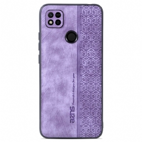 Kryt Xiaomi Redmi 10A Kožený Efekt Azns