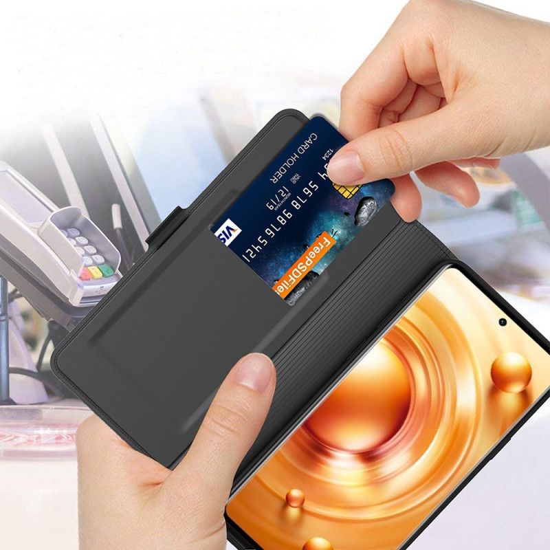 Kožené Puzdro Vivo X80 Pro Magnetická Spona