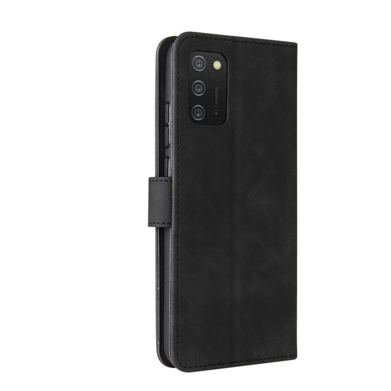 Kožené Puzdro Samsung Galaxy A03s Dotyk Pokožky